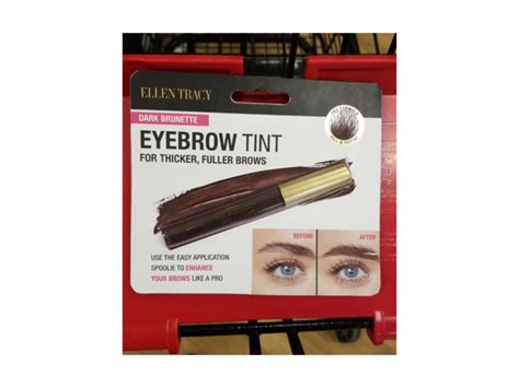 While I prefer and often get them done by my awesome brow lady, I like to tint and shape th. . Ellen tracy eyebrow tint